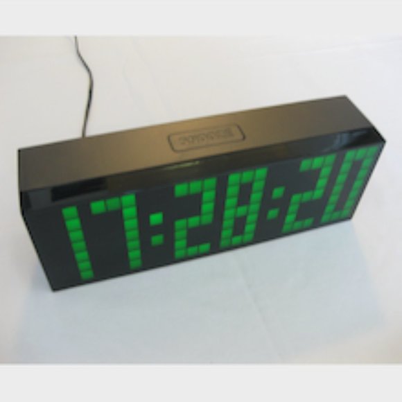 Digital JUMBO Modular LED Display Clock "Green LED" (As New) - Picture 6 of 16